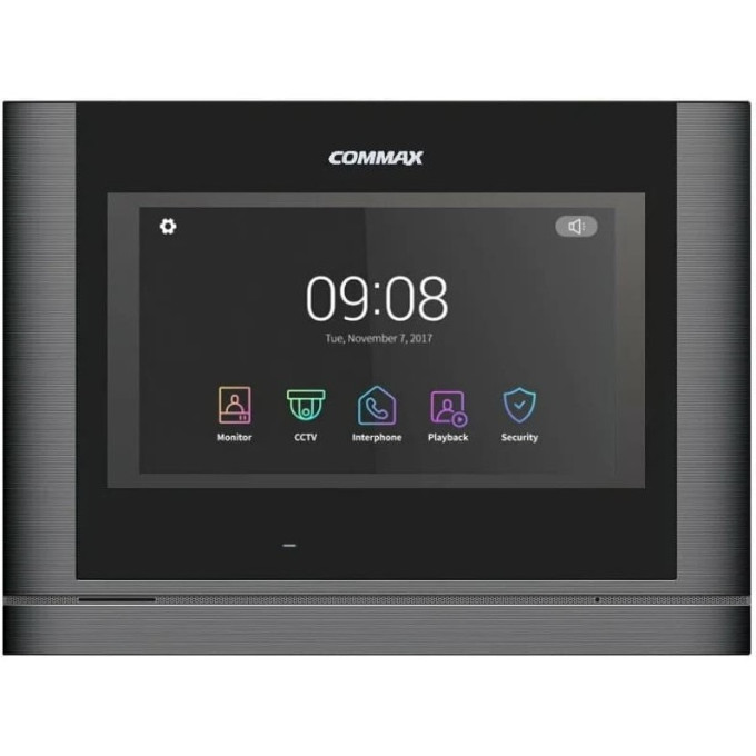 Абонентский монитор COMMAX CDV-704MF/XL Grey Black Smog